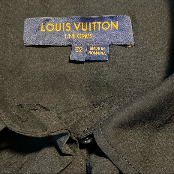 ✨LOUIS VUITTON✨Long Sleeve Ruffle Dress - Picture 5 of 6